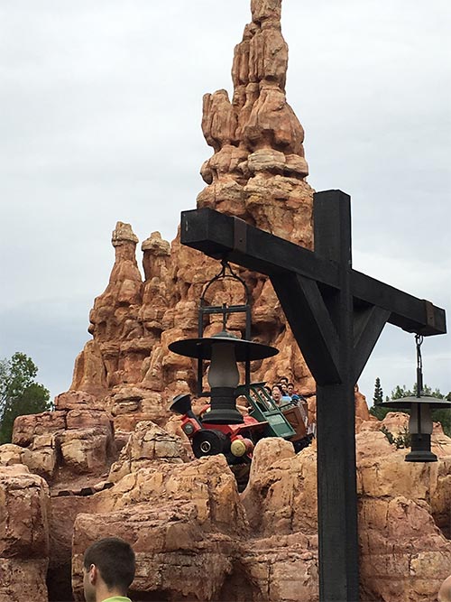 Big Thunder Mountain Railroad at Disneyland Train