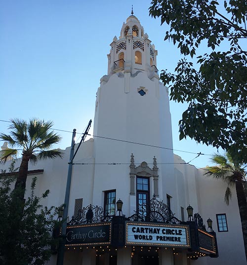 Buena Vista Street Disneyland Secrets Carthay Circle