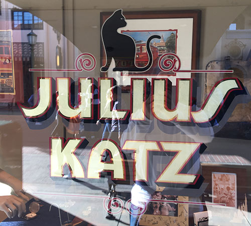 Buena Vista Street Disneyland Secrets Julius Katz and Sons