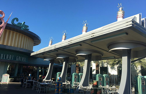 Cars Land Secrets Flo's V8 Cafe