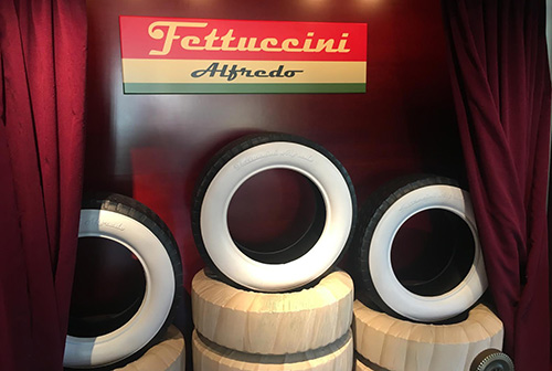Cars Land Secrets Luigi's Rollickin Roadsters Whitewall Tires