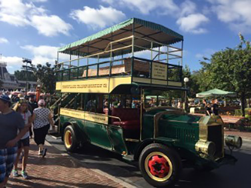 Disneyland Transportation Bus