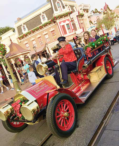 Disneyland Transportation Fire Engine