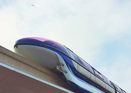 Disneyland Transportation Monorail