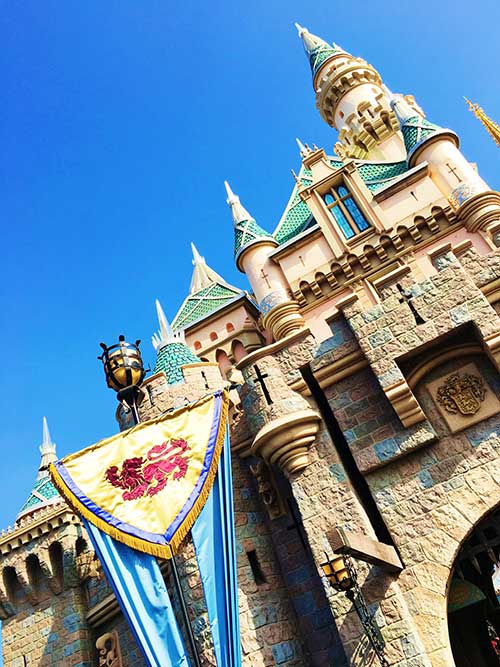 Fantasyland Rides at Disneyland Castle