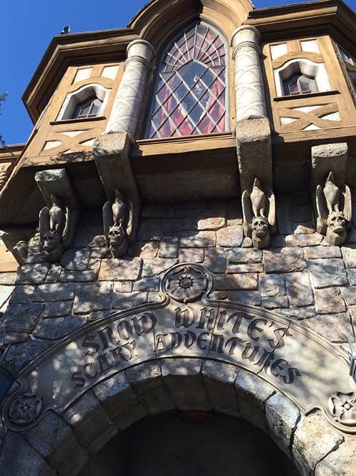 Fantasyland Rides at Disneyland Snow White