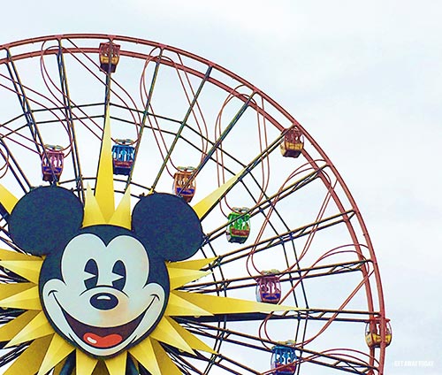 Paradise Pier in California Adventure Mickeys Fun Wheel