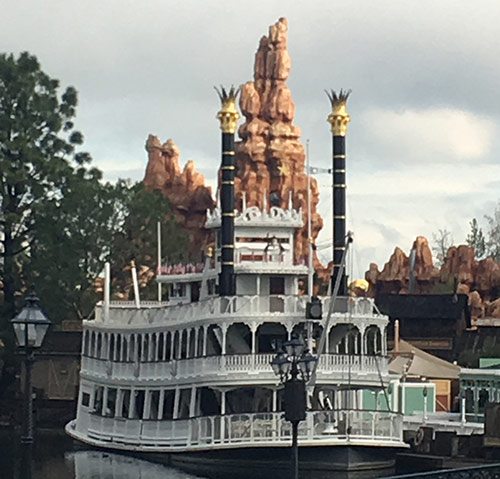 Rivers of America in Disneyland Mark Twain