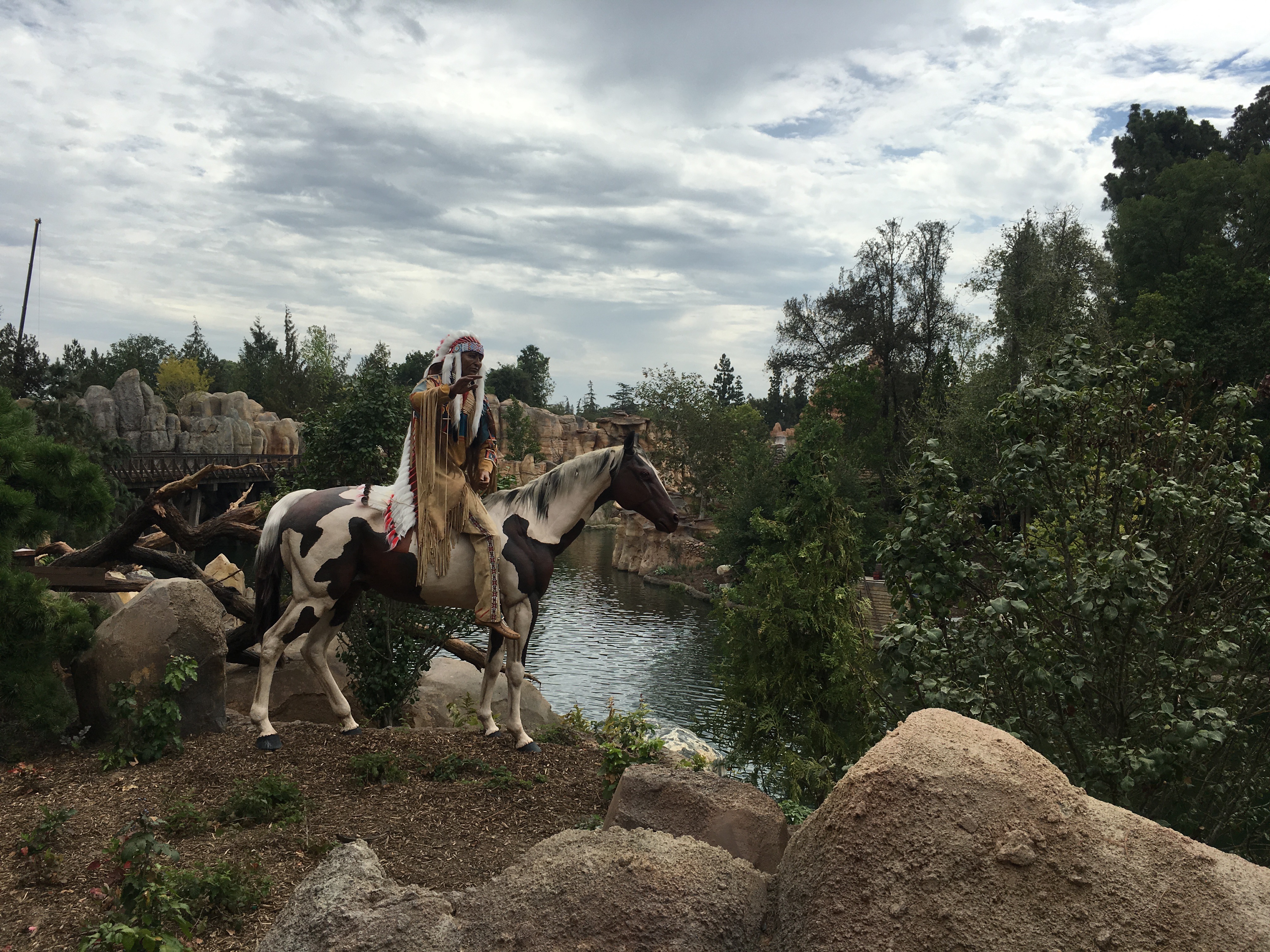 Rivers of America in Disneyland