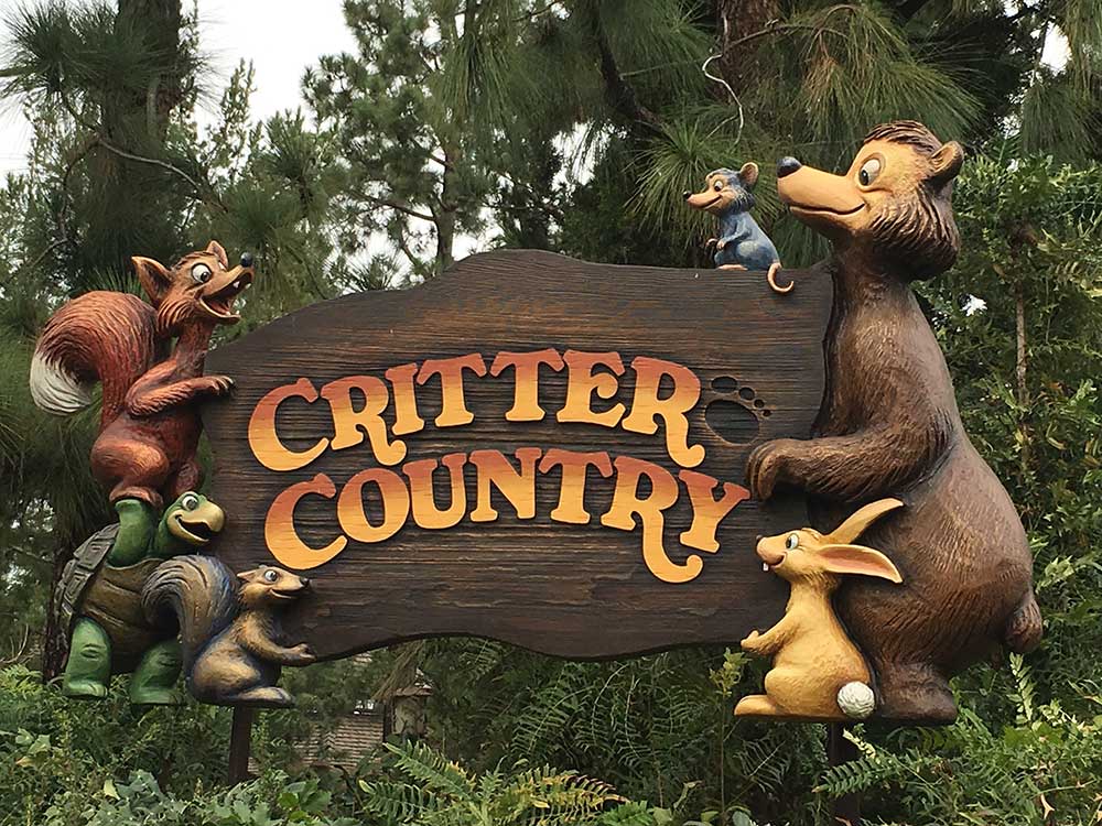 Critter Country Sign