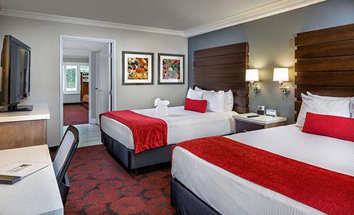 Desert Palms Hotel Review Room