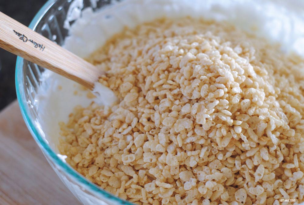 Rice krispy cereal