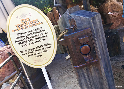 Digital FastPass versus MaxPass Machine