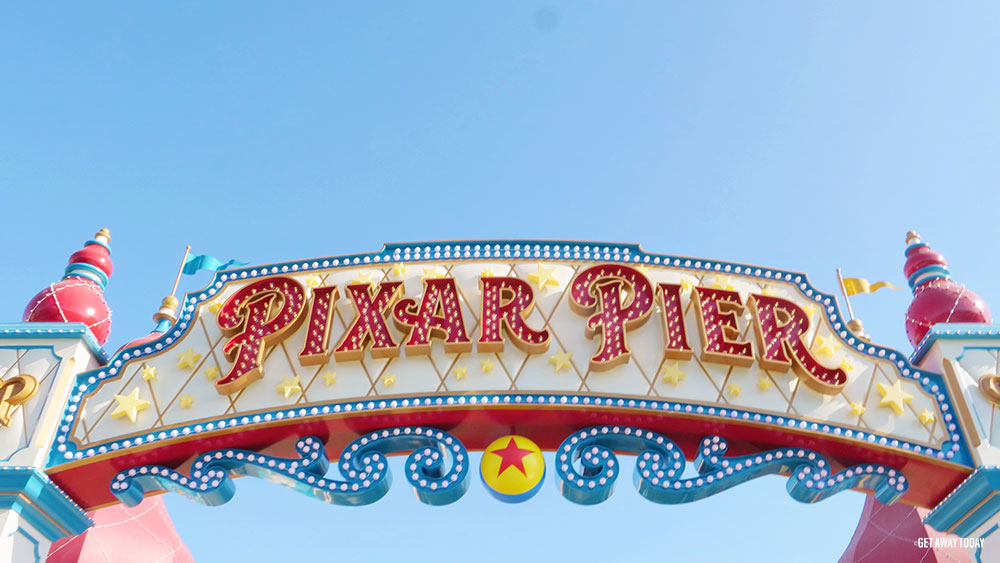 Disneyland Photo Ideas Pixar Pier Entrance