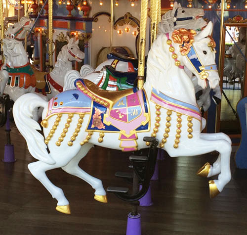 Disneyland Secrets King Arthur Carousel Horses