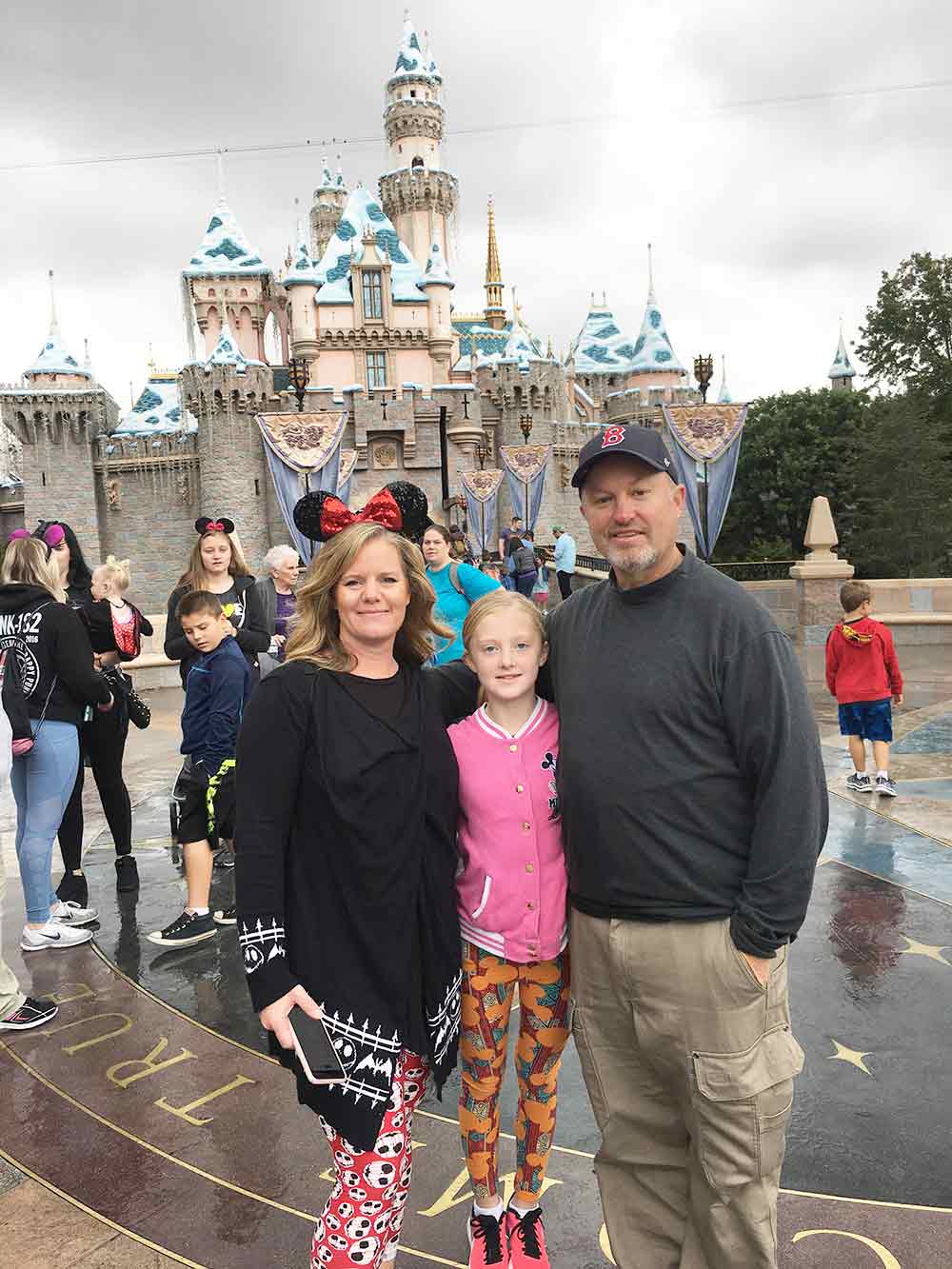 Disneyland vs Disney World Sleeping Beauty's Castle