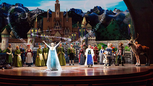 Frozen Live with Pre Show Packages at Disneyland
