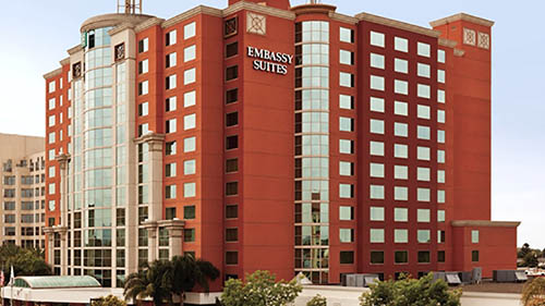 Embassy Suites Anaheim South Review Exterior