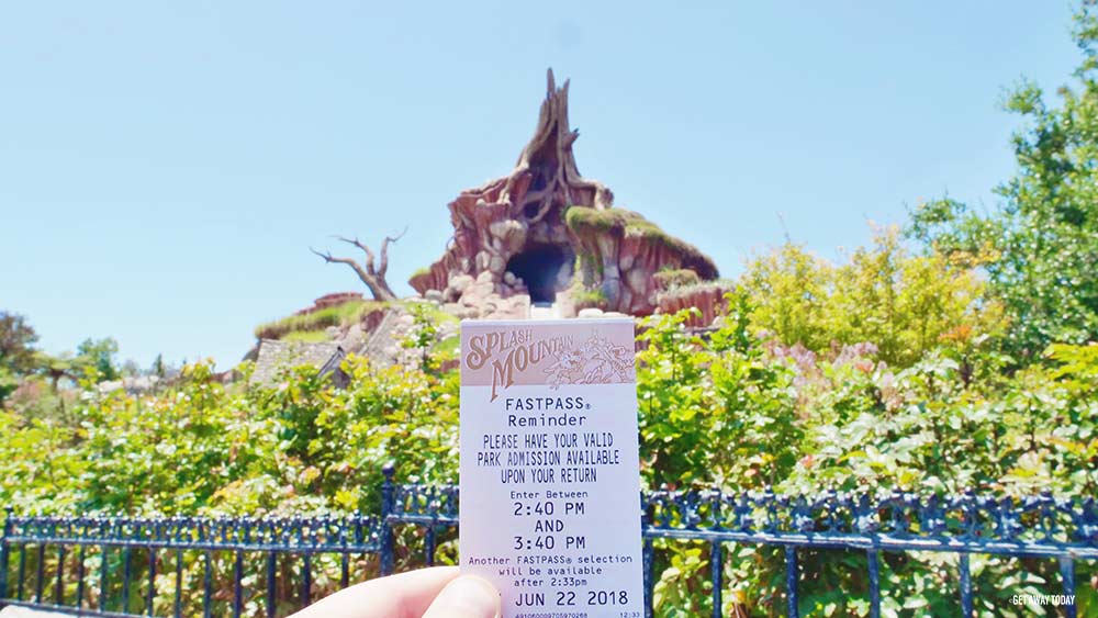 Disneyland Fastpass Tips Splash Mountain