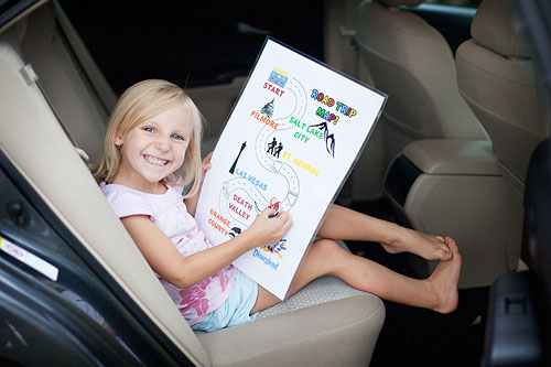 Favorite Road Trip Games Interactive Map