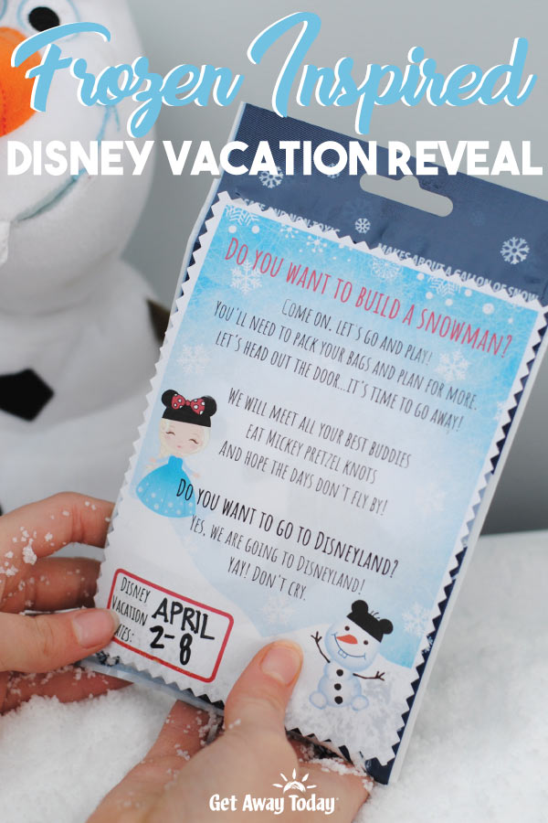 Frozen Inspired Disney Vacation Reveal || Get Away Today