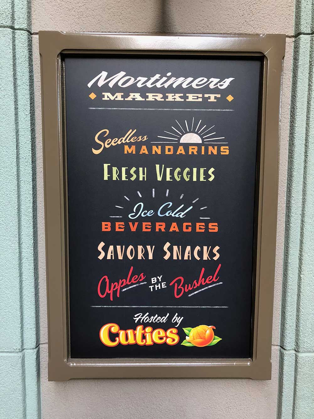 Fun Facts about Walt Disney Mortimers Market