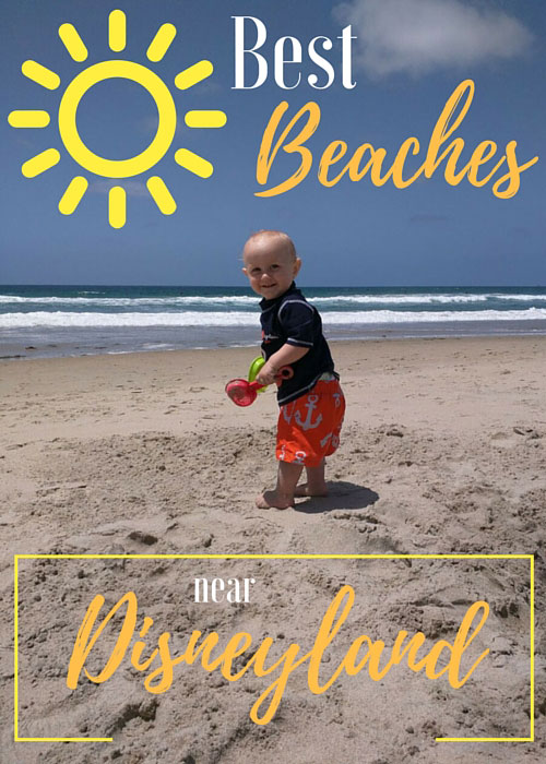Best Beaches near Disneyland with a baby on the beach
