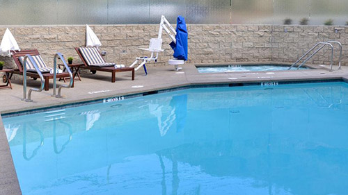 Holiday Inn Express San Diego Hotel Circle Review Pool