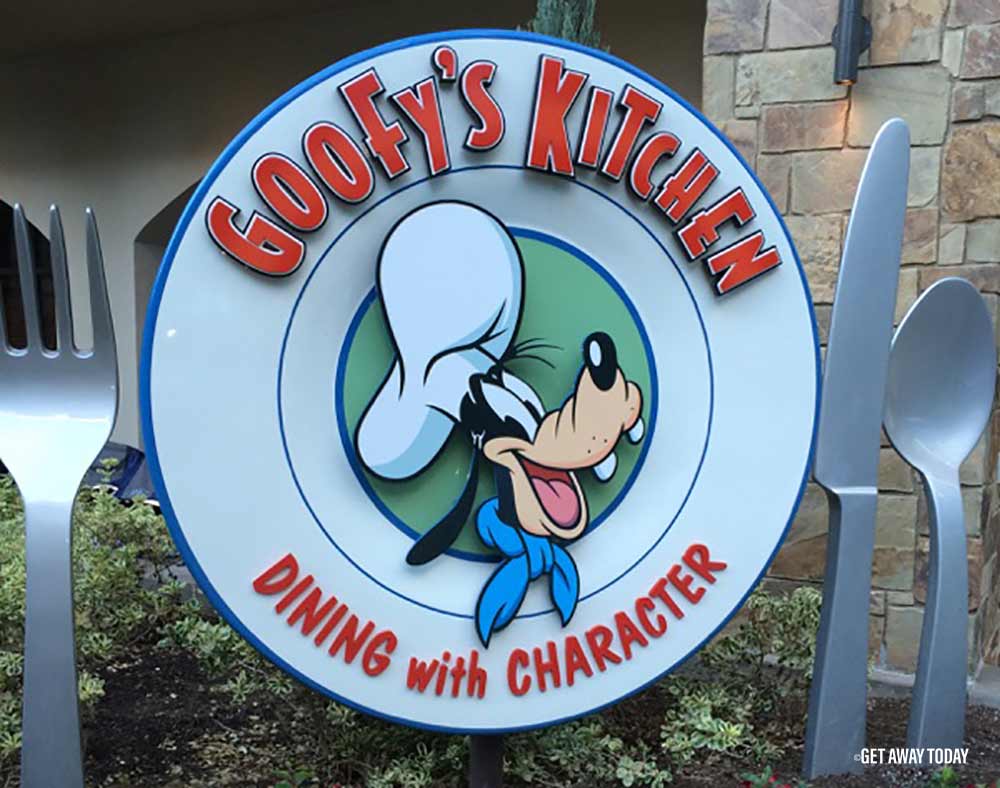 Kids Free Disneyland Goofy's Kitchen