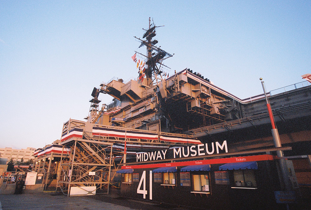Kids Free October - USS Midway Museum Ticket Booth
