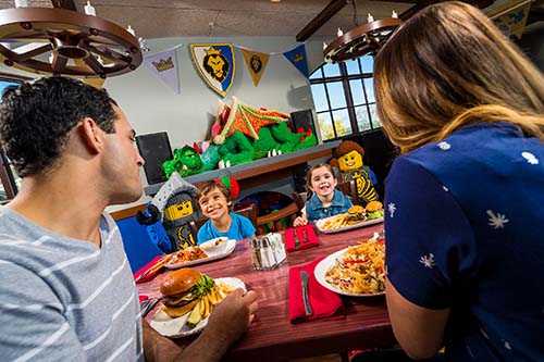 Legoland Castle Hotel Review Dining