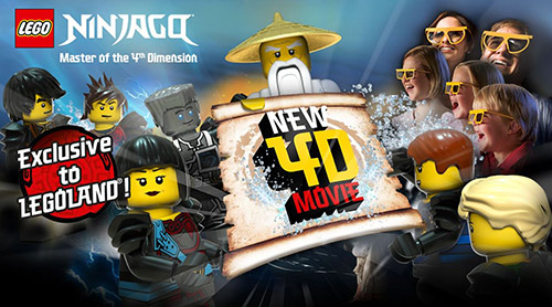 3 Reasons to Visit Legoland 4D Movie Ninjago