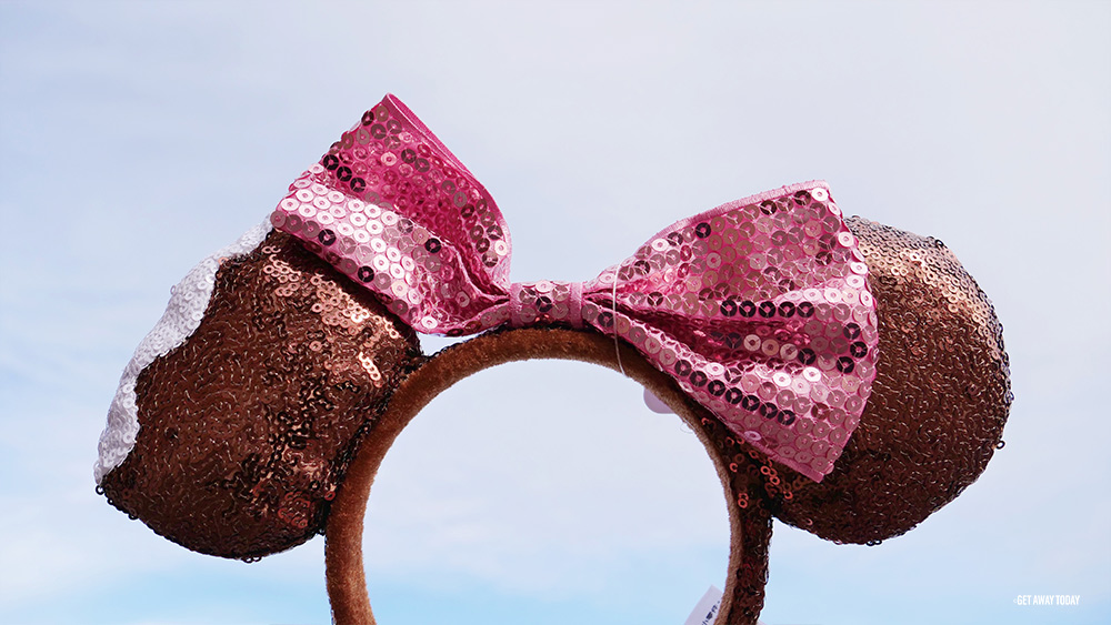 Minnie Mouse Ears Ice Cream