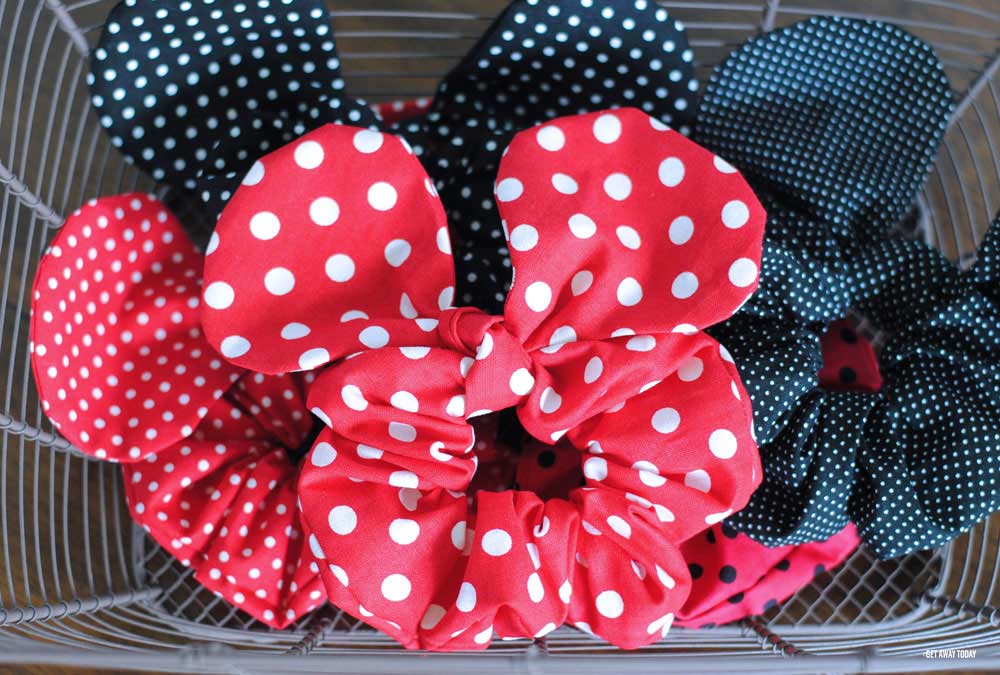 Disney Scrunchie Minnie Mouse Scrunchie