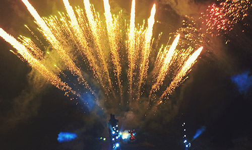 New Fantasmic at Disneyland