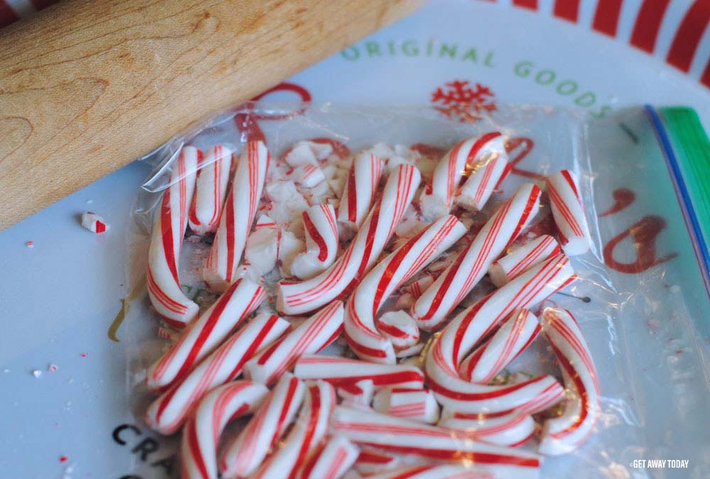 Crushed candycanes