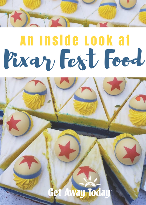 Inside Look at Pixar Fest Food || Get Away Today