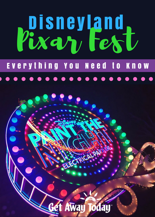 Disneyland Pixar Fest Pin Image || Get Away Today
