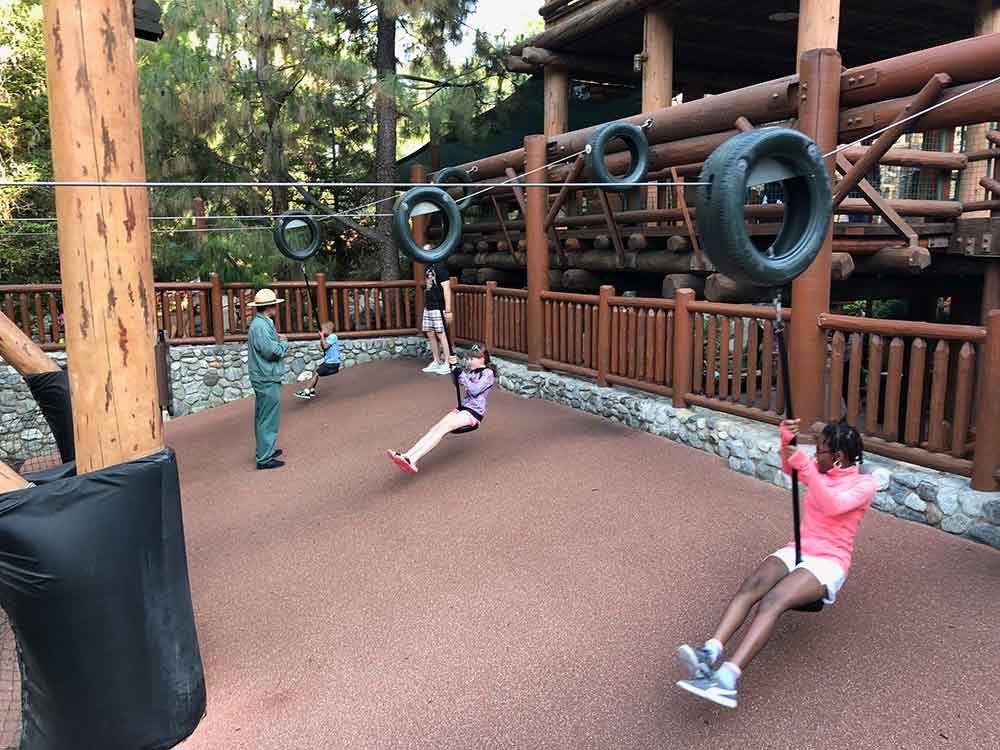 Redwood Creek Challenge Trail Swinging Tires