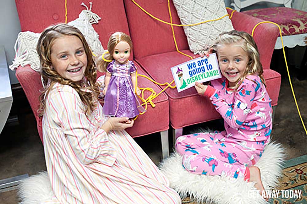 Surprise Vacation Reveal Rupunzel