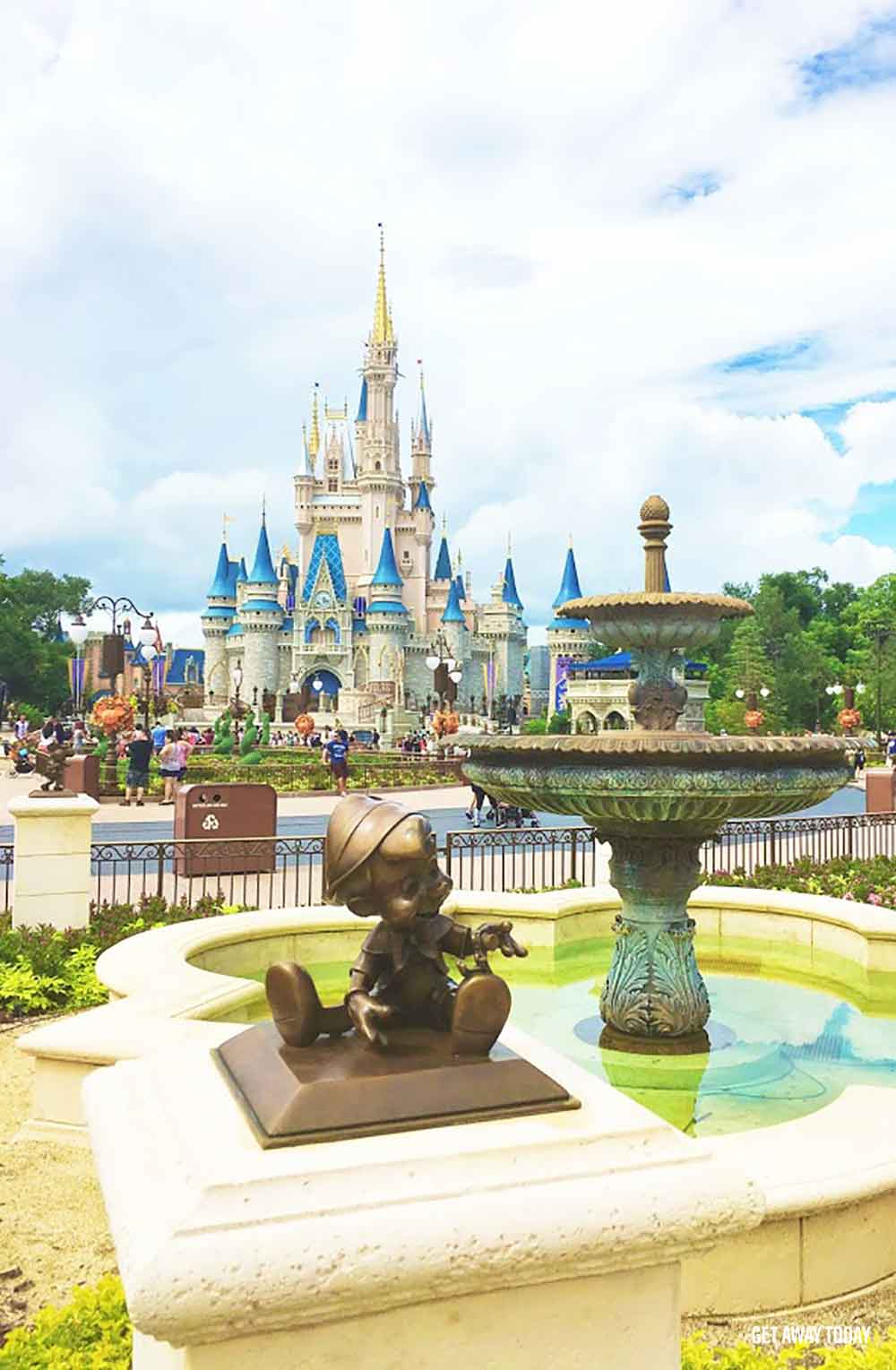 Surviving Disney World with Babies Cinderella Castle