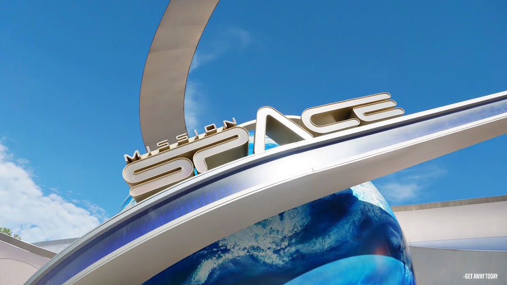 Surviving Disney World with Babies Mission Space sign