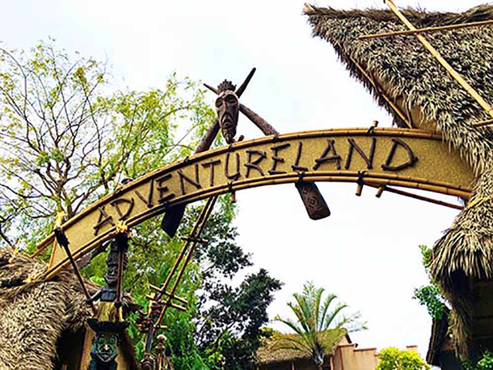 Tiki Room Disneyland Adventureland Sign