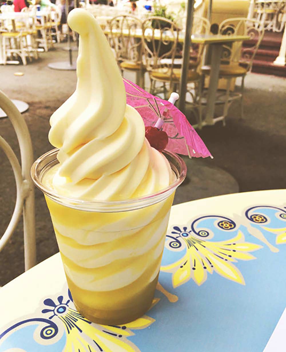 Tiki Room Disneyland dole whip float