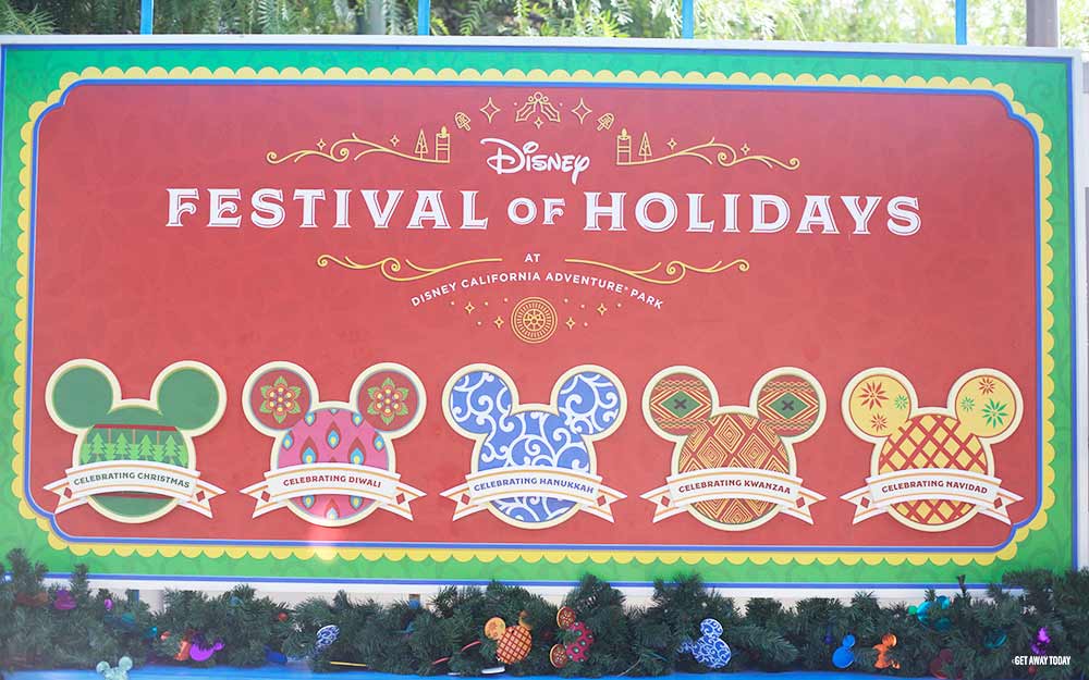 Festival of Holidays Sign