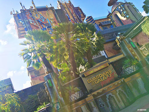 New at Disney California Adventure for Halloween Guardians of the Galaxy Mission Breakout