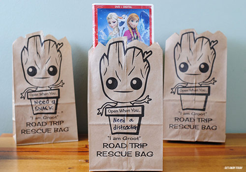 Baby Groot Bags Movie