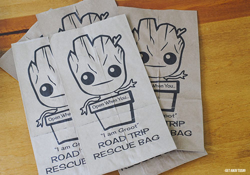 Baby Groot Bags Printed Groot