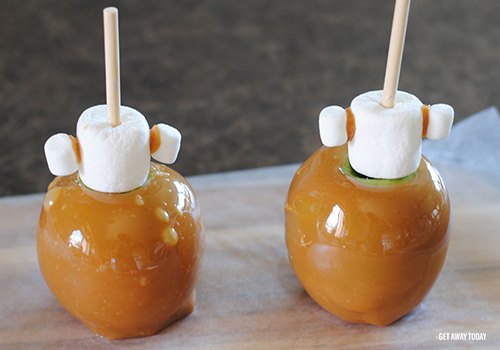 Belle Caramel Apples Marshmallows