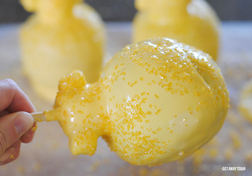 Belle Caramel Apples Sprinkles